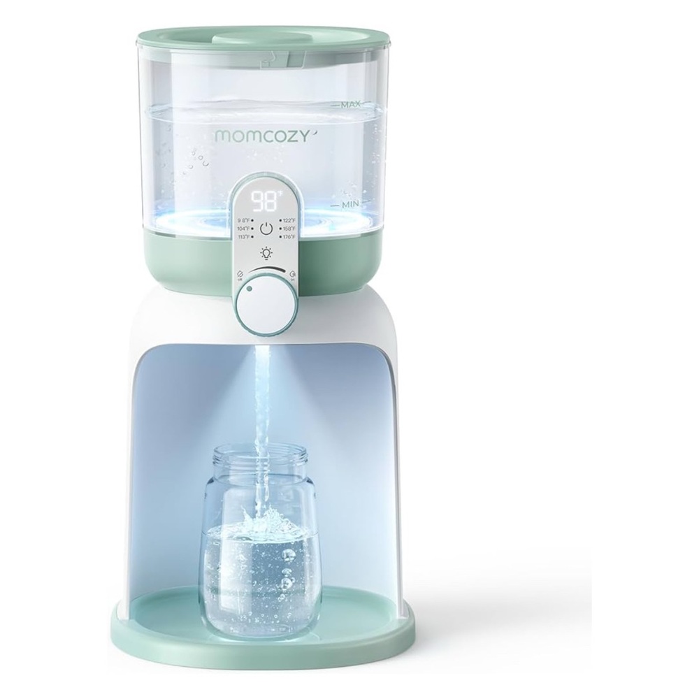 Momcozy Mint Green Baby Bottle Warmer